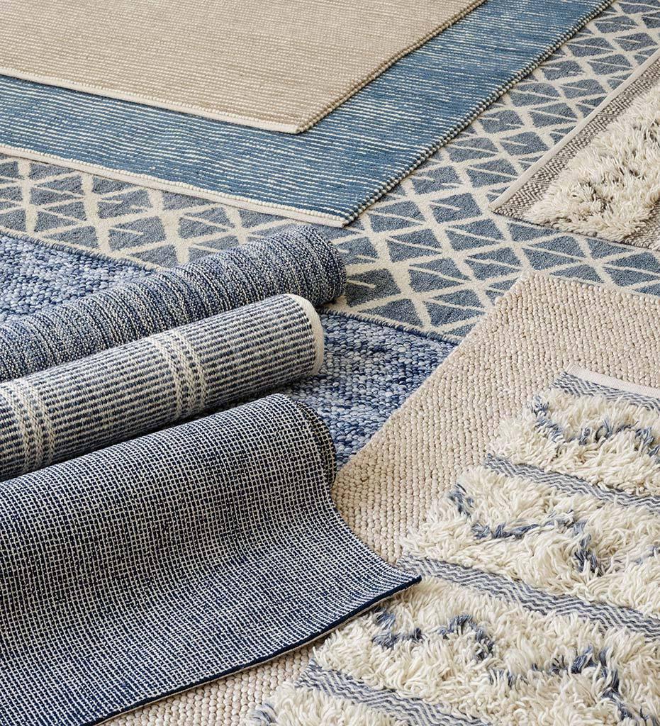 Allred Collaborative - Dash and Albert - Bella Navy Woven Wool Rug - Bella Navy Woven Wool Rug - DA783-23