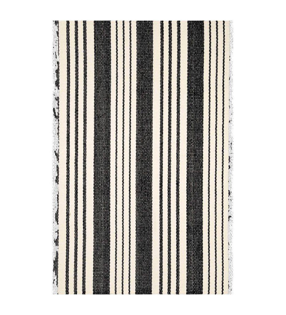 Allred Collaborative - Dash and Albert - Birmingham Black Woven Cotton Rug - Birmingham Black Woven Cotton Rug - RDA166-23