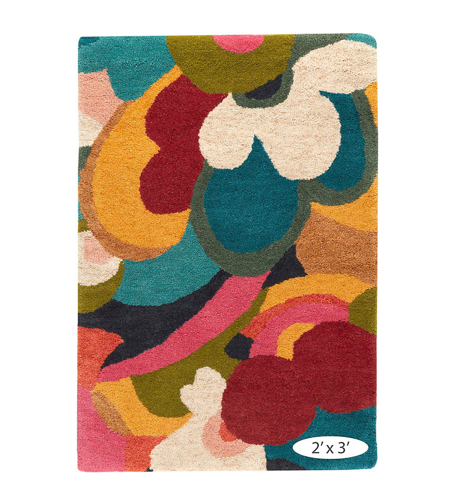 Allred Collaborative - Dash and Albert - Field of Dreams Multi Hand Tufted Wool Rug - Field of Dreams Multi Hand Tufted Wool Rug - DA1974-23