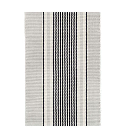 Allred Collaborative - Dash and Albert - Gunner Stripe Woven Cotton Rug - Gunner Stripe Woven Cotton Rug - DA1020-23