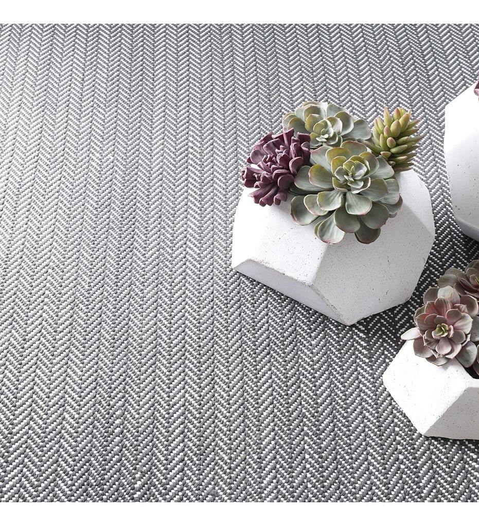 Allred Collaborative - Dash and Albert - Herringbone Shale Woven Cotton Rug - Herringbone Shale Woven Cotton Rug - DA958-23