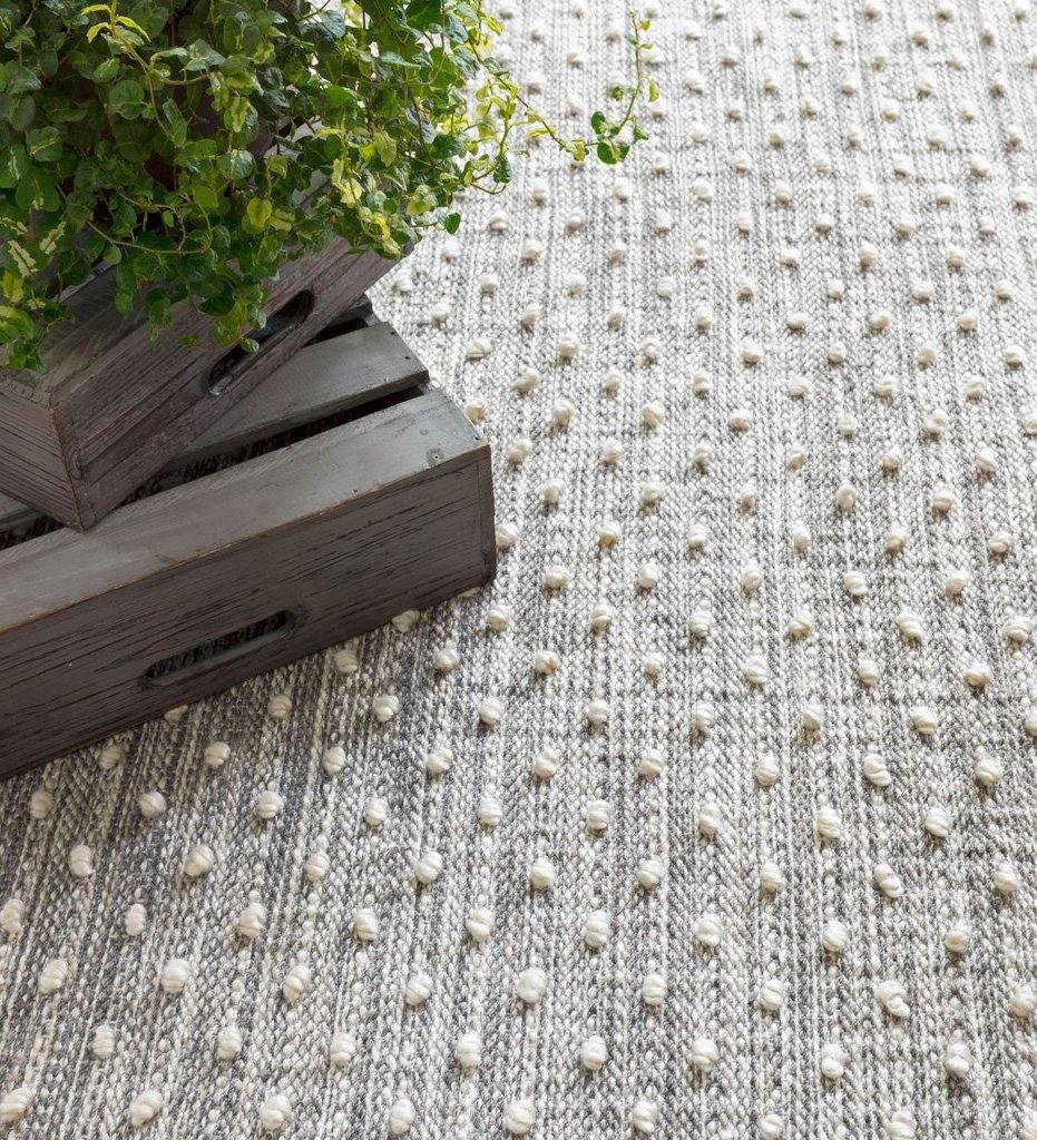 Allred Collaborative - Dash and Albert - Hobnail Grey Indoor/Outdoor Rug - Hobnail Grey Indoor/Outdoor Rug - DA1191-23