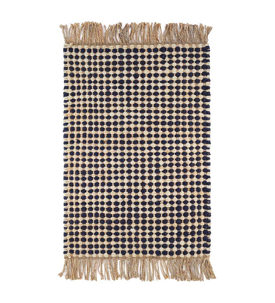 Allred Collaborative - Dash and Albert - Kuba Black Woven Jute Rug - Kuba Black Woven Jute Rug - DA978-23