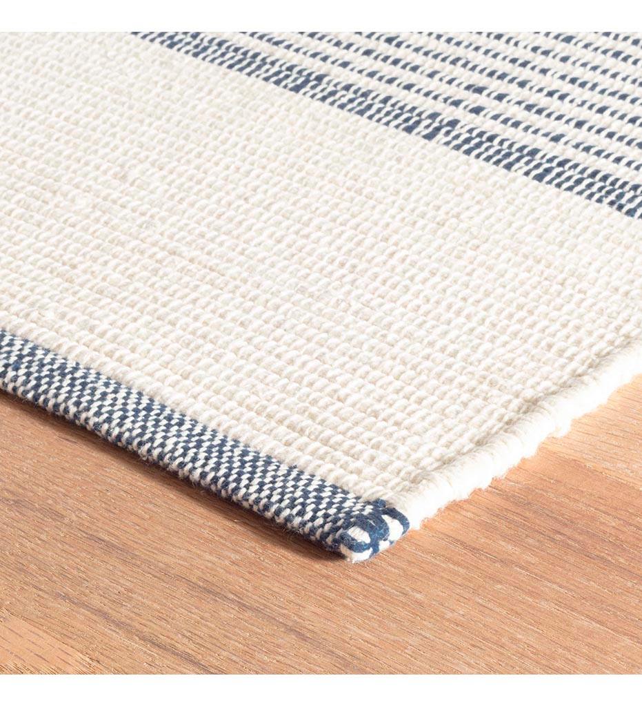 Allred Collaborative - Dash and Albert - La Mirada Navy Woven Cotton Rug - La Mirada Navy Woven Cotton Rug - DA1150-23