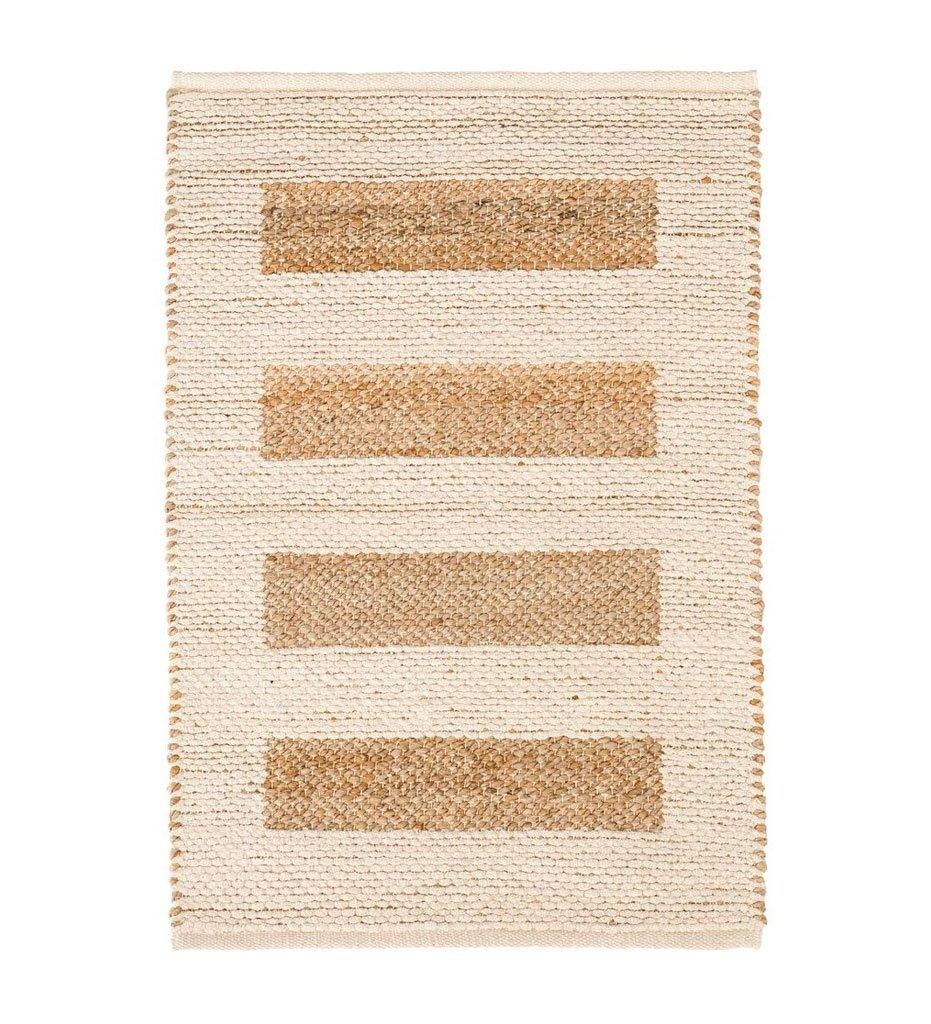 Allred Collaborative - Dash and Albert - Milo Ivory Woven Jute/Cotton Rug - Milo Ivory Woven Jute/Cotton Rug - DA802-23