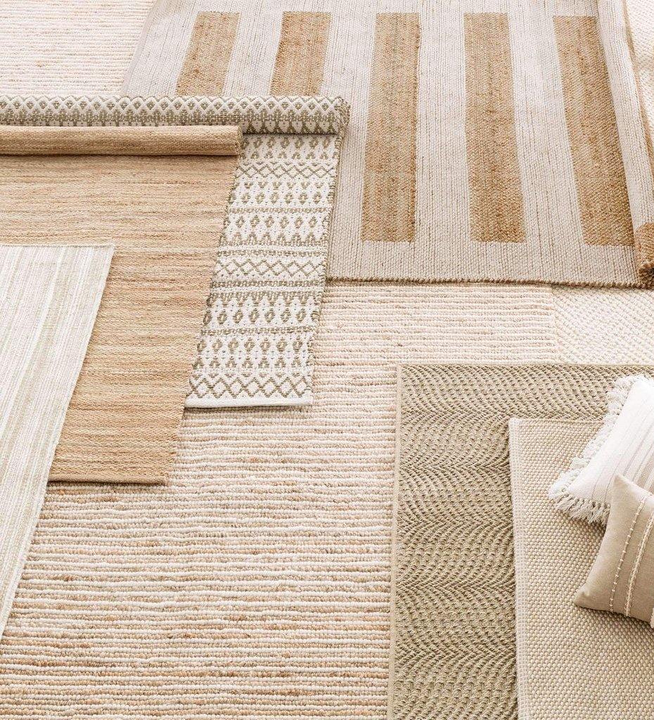 Allred Collaborative - Dash and Albert - Milo Ivory Woven Jute/Cotton Rug - Milo Ivory Woven Jute/Cotton Rug - DA802-23