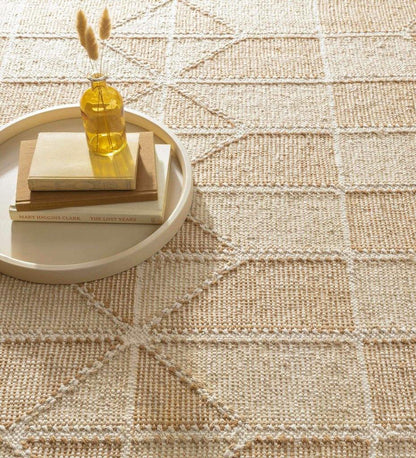 Allred Collaborative - Dash and Albert - Ojai Wheat Loom-Knotted Cotton Rug - Ojai Wheat Loom-Knotted Cotton Rug - DA1168-23