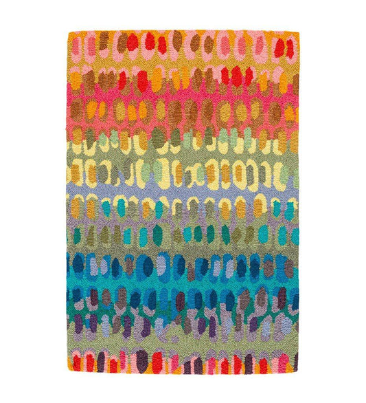 Allred Collaborative - Dash and Albert - Paint Chip Micro Hooked Wool Rug - Paint Chip Micro Hooked Wool Rug - DA552-23