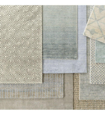 Allred Collaborative - Dash and Albert - Quartz Ocean Woven Viscose / Cotton Rug - Quartz Ocean Woven Viscose / Cotton Rug - DA928-23