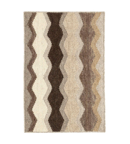 Allred Collaborative - Dash and Albert - Safety Net Neutral Woven Wool Rug - Safety Net Neutral Woven Wool Rug - DA1778-23