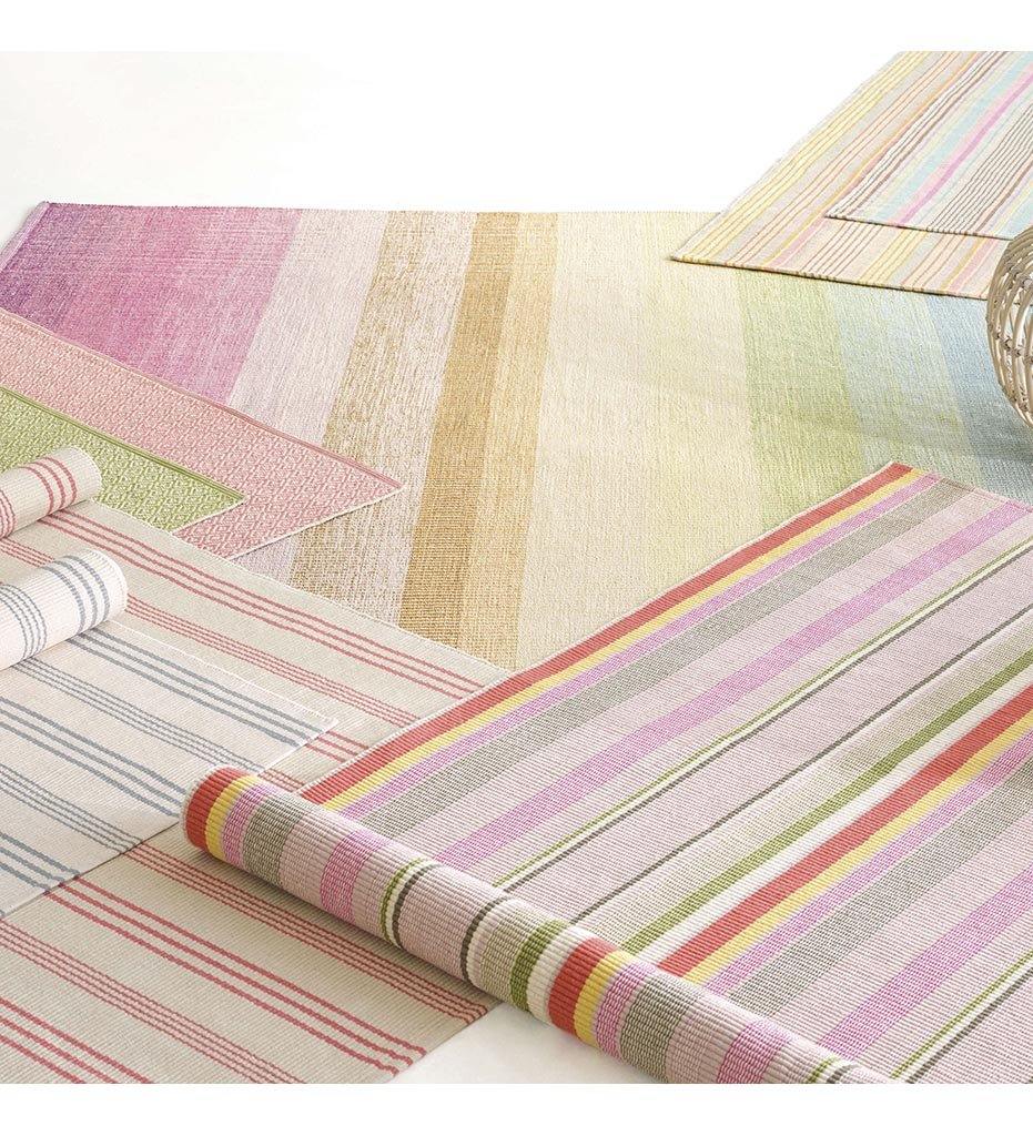 Allred Collaborative - Dash and Albert - Swedish Stripe Woven Cotton Rug - Swedish Stripe Woven Cotton Rug - RP42-23