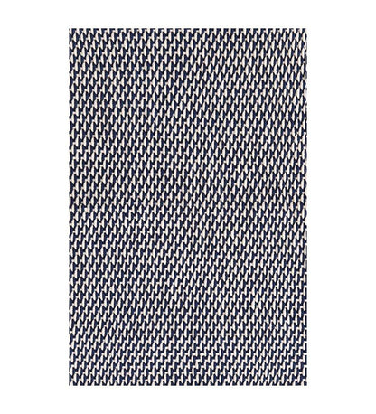 Allred Collaborative - Dash and Albert - Two-Tone Rope Navy / Ivory Indoor / Outdoor Rug - Two-Tone Rope Navy / Ivory Indoor / Outdoor Rug - RDB221-23