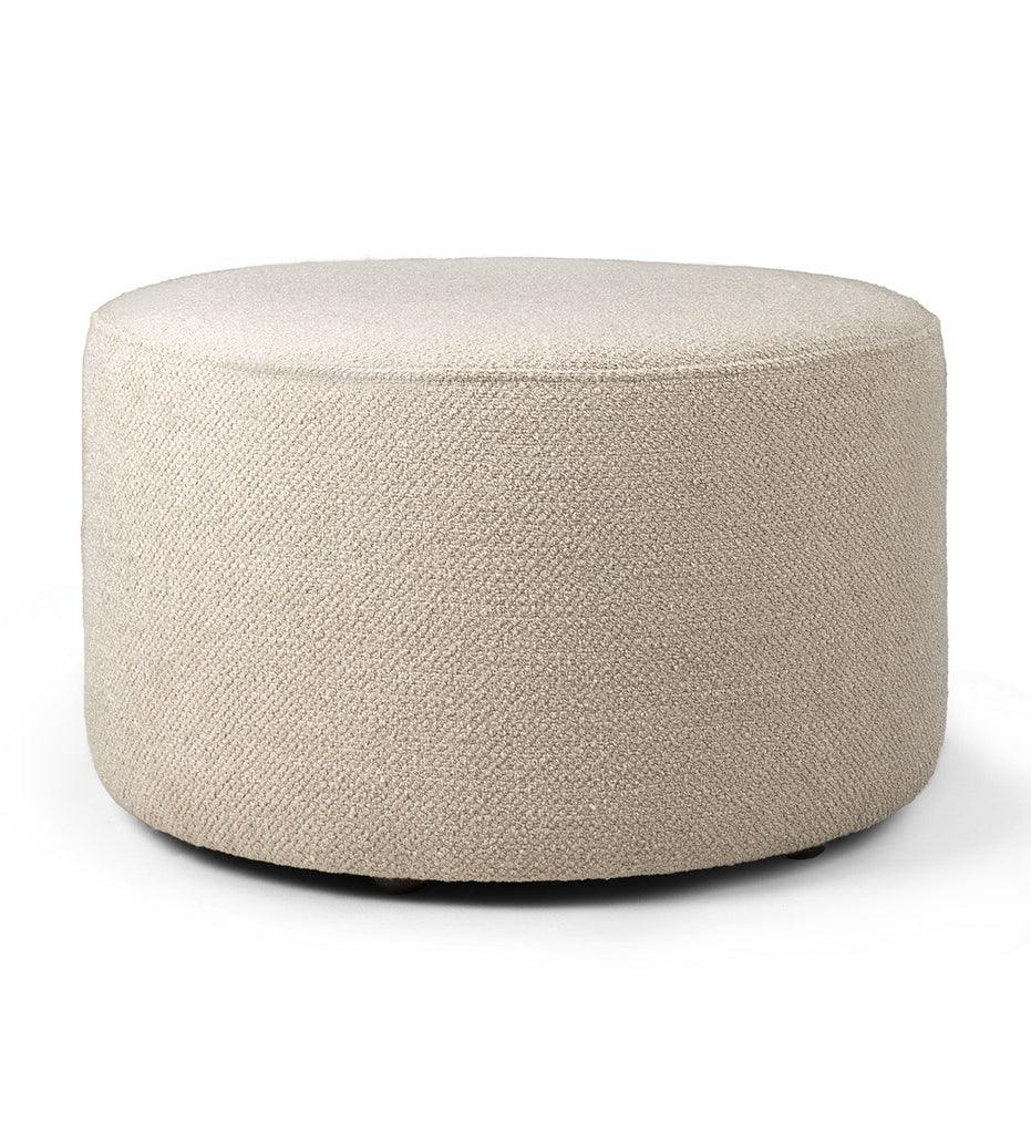 Allred Collaborative - Ethnicraft - Barrow Wide Pouf - - Barrow Wide Pouf - - 20157