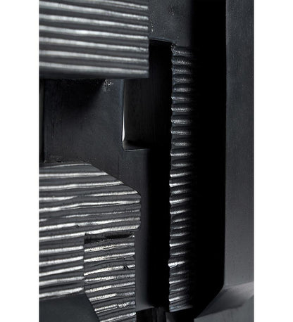 Allred Collaborative - Ethnicraft - Black Block Sculpture - Mahogany - Black Block Sculpture - Mahogany - 29701