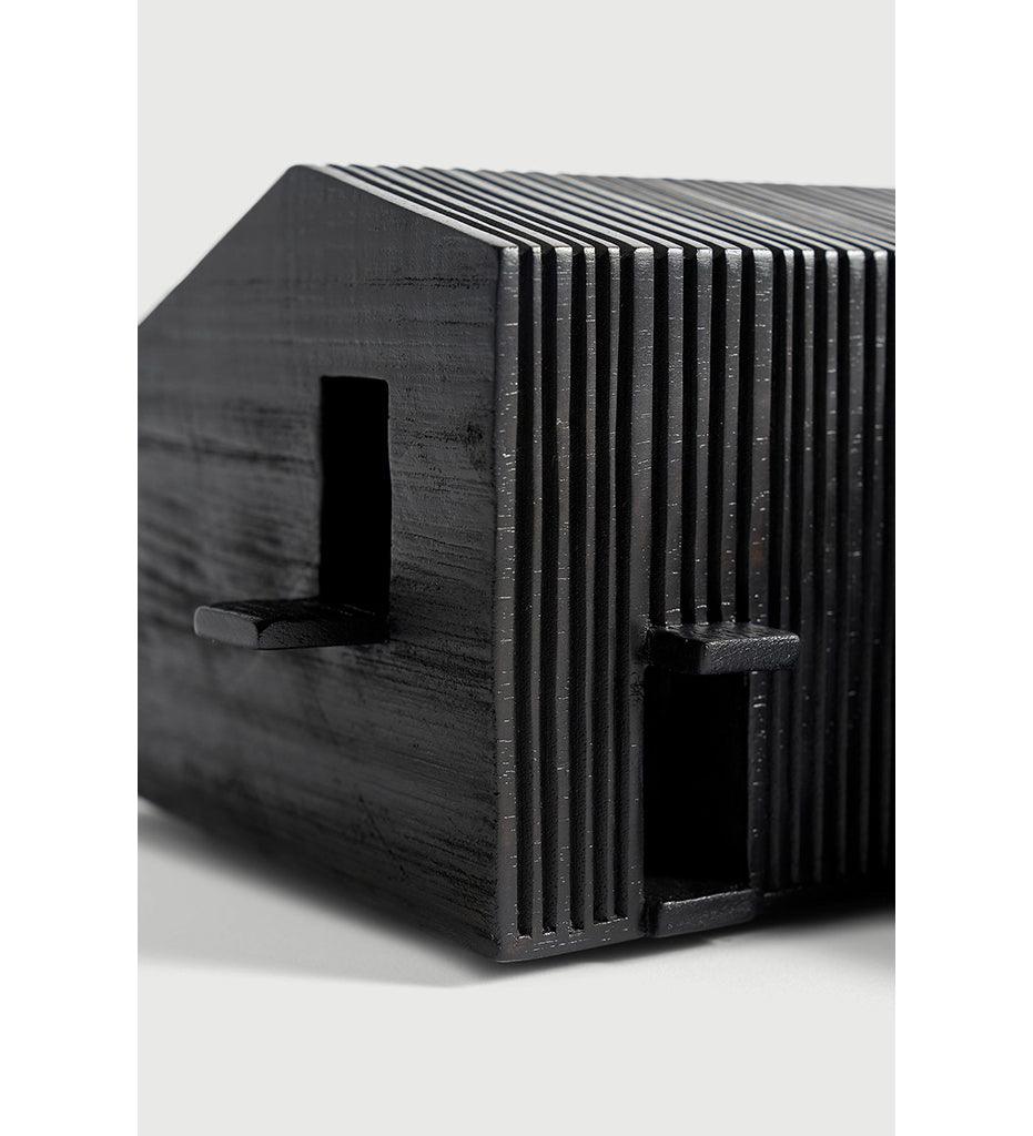 Allred Collaborative - Ethnicraft - Black Farm House Object - Mahogany - Black Farm House Object - Mahogany - 29612