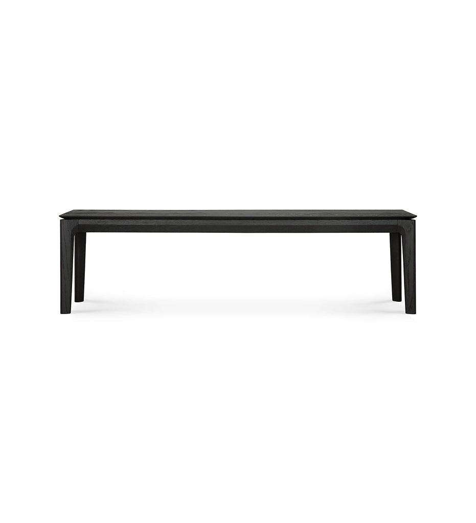 Allred Collaborative - Ethnicraft - Black Oak Bok Bench - Varnished - - Black Oak Bok Bench - Varnished - - 51537