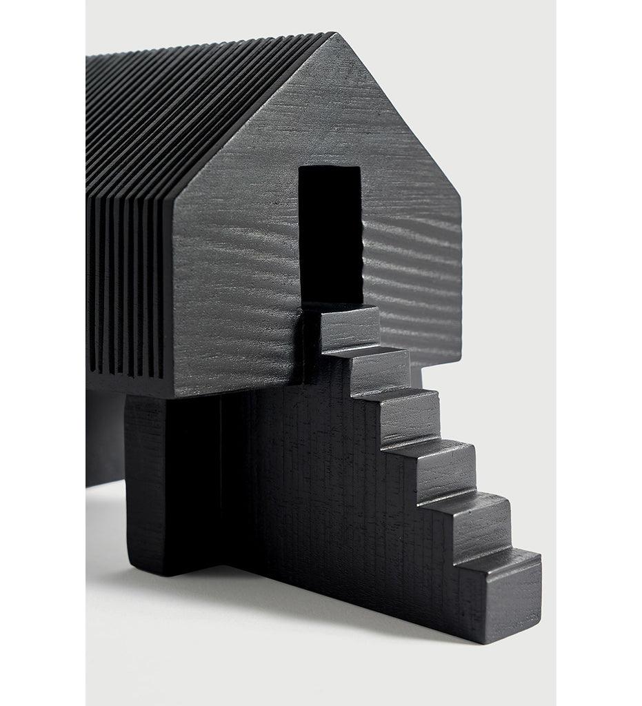 Allred Collaborative - Ethnicraft - Black Stilt House Object - Mahogany - Black Stilt House Object - Mahogany - 29611