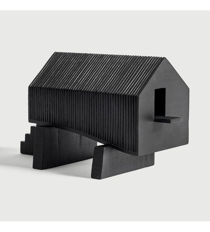 Allred Collaborative - Ethnicraft - Black Stilt House Object - Mahogany - Black Stilt House Object - Mahogany - 29611