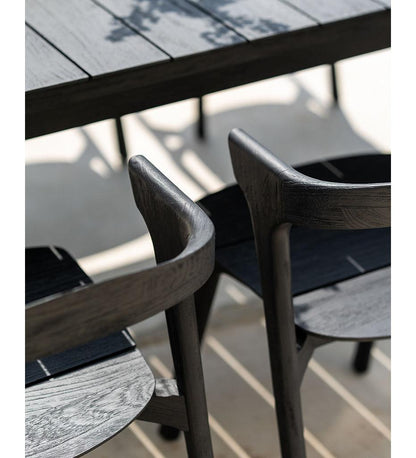 Allred Collaborative - Ethnicraft - Bok Black Outdoor Dining Chair - - Bok Black Outdoor Dining Chair - - 10154