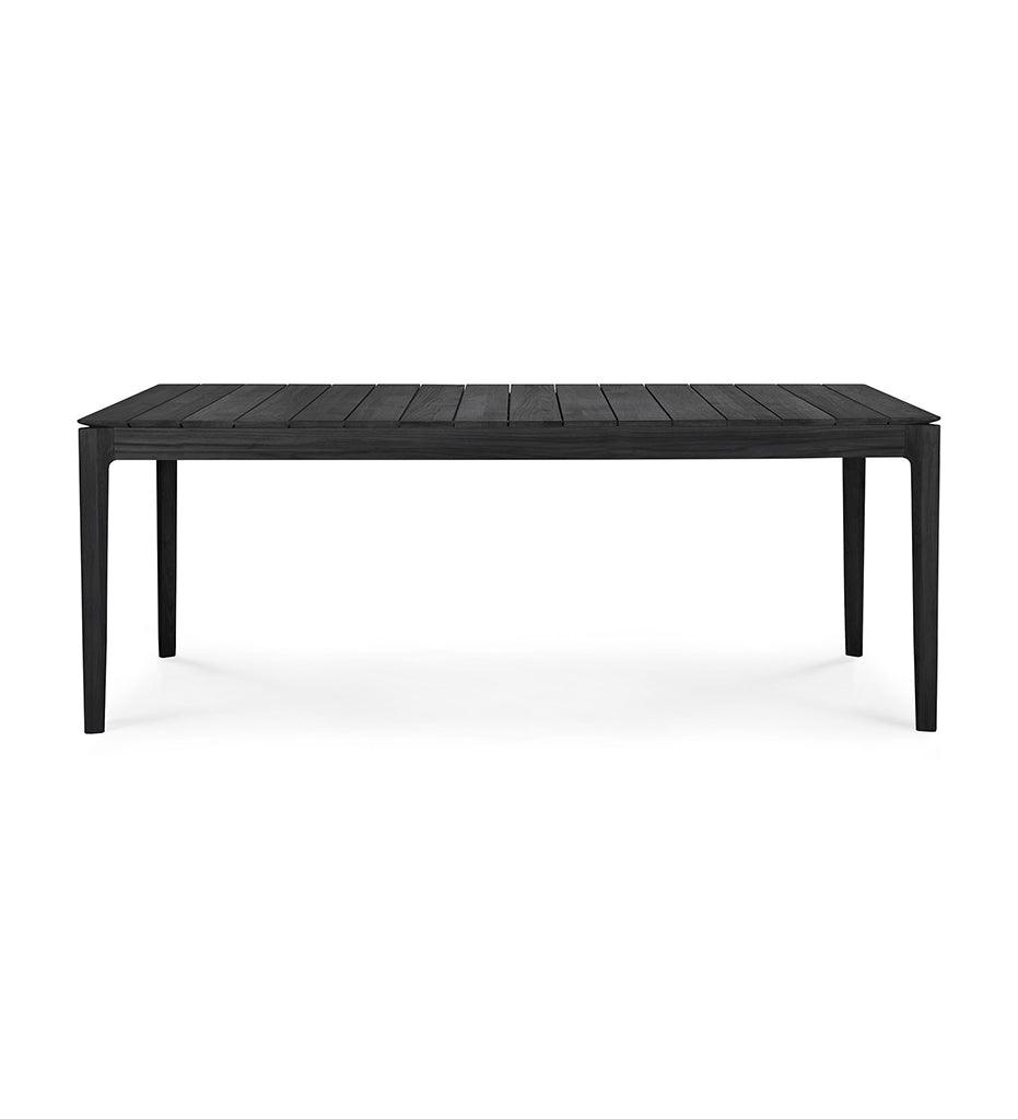 Allred Collaborative - Ethnicraft - Bok Outdoor Dining Table - Black Teak - - Bok Outdoor Dining Table - Black Teak - - 10279