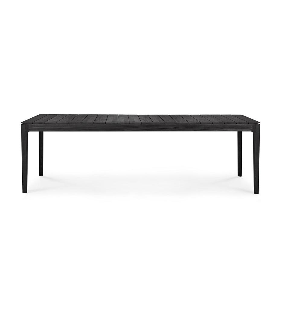 Allred Collaborative - Ethnicraft - Bok Outdoor Dining Table - Black Teak - - Bok Outdoor Dining Table - Black Teak - - 10279