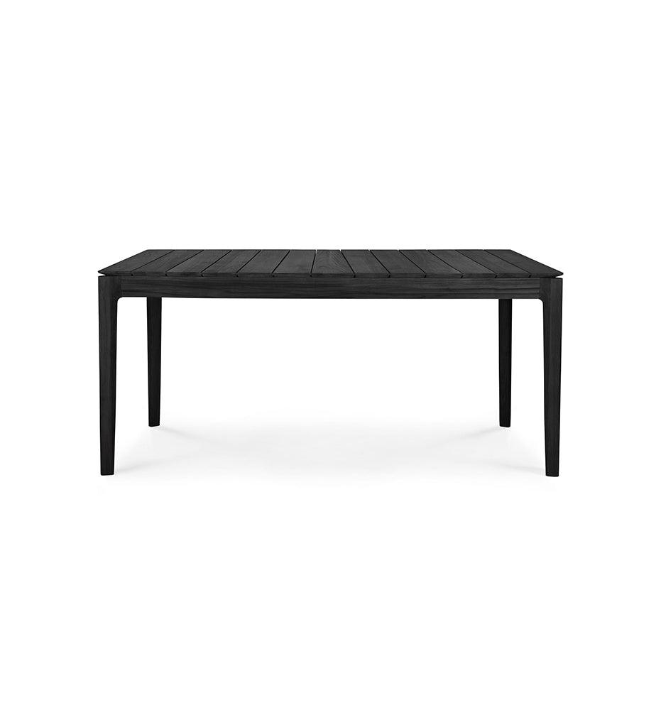 Allred Collaborative - Ethnicraft - Bok Outdoor Dining Table - Black Teak - - Bok Outdoor Dining Table - Black Teak - - 10279