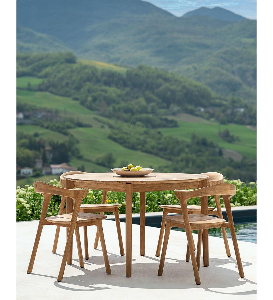 Allred Collaborative - Ethnicraft - Bok Outdoor Dining Table - Teak - Round - 49 in. - Bok Outdoor Dining Table - Teak - Round - 49 in. Bok Outdoor Dining Table - Teak - Round - 49 in. - Teak 10298