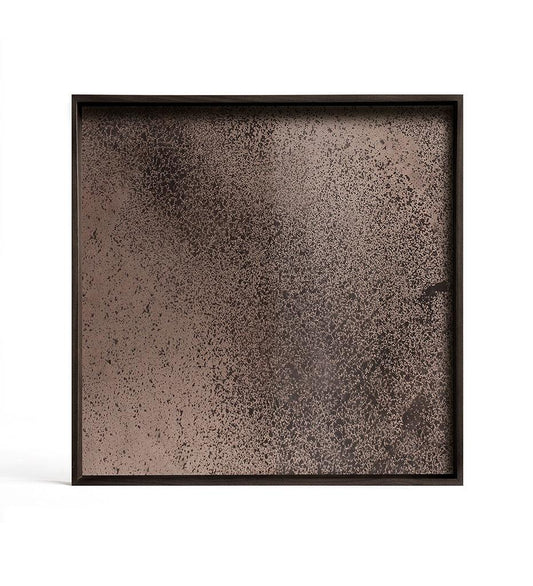 Allred Collaborative - Ethnicraft - Bronze Mirror Tray - Square - - Bronze Mirror Tray - Square - - 20561