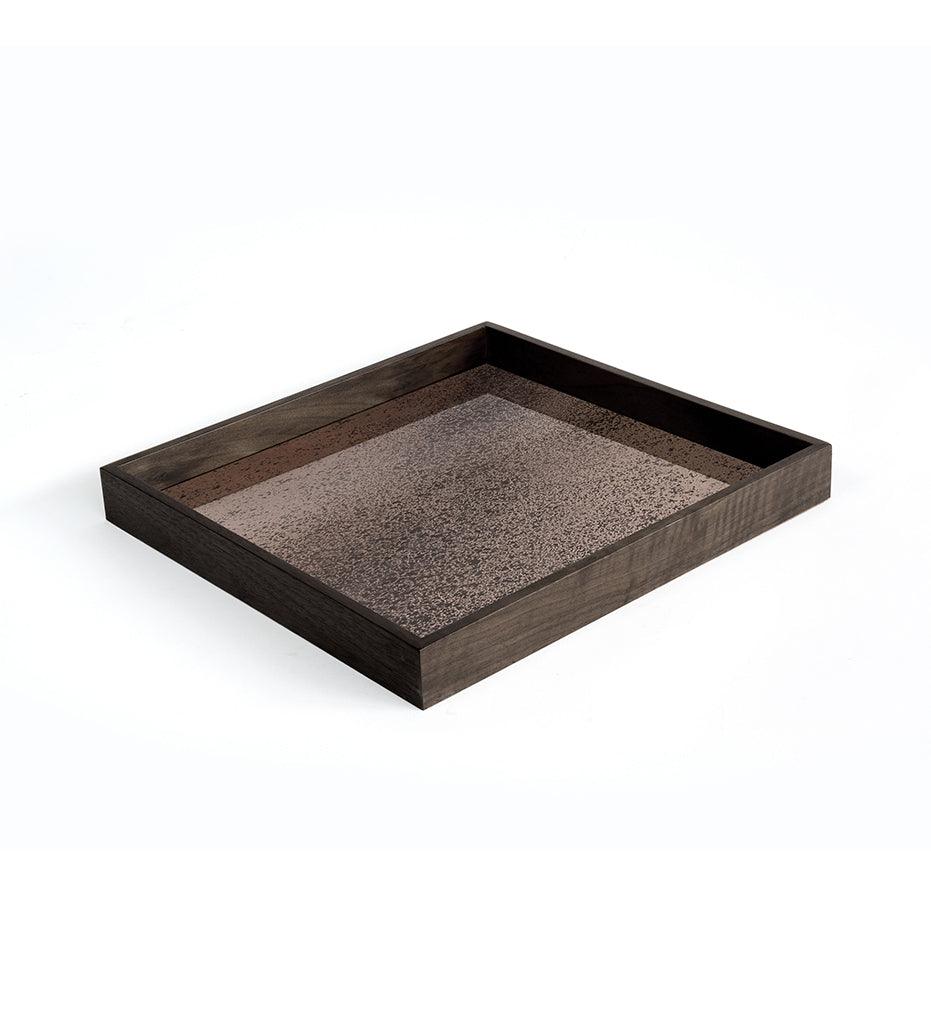 Allred Collaborative - Ethnicraft - Bronze Mirror Tray - Square - - Bronze Mirror Tray - Square - - 20561