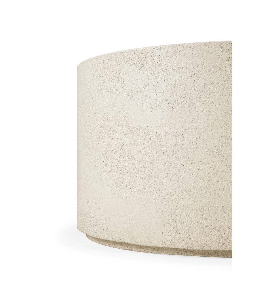 Allred Collaborative - Ethnicraft - Elements Coffee Table - Microcement - Off White - Round - - Elements Coffee Table - Microcement - Off White - Round - - 26414