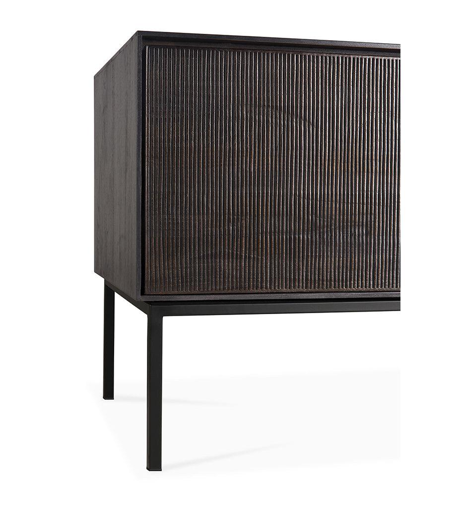 Allred Collaborative - Ethnicraft - Grooves TV Cupboard - 2 Drawers - Grooves TV Cupboard - 2 Drawers - 12254