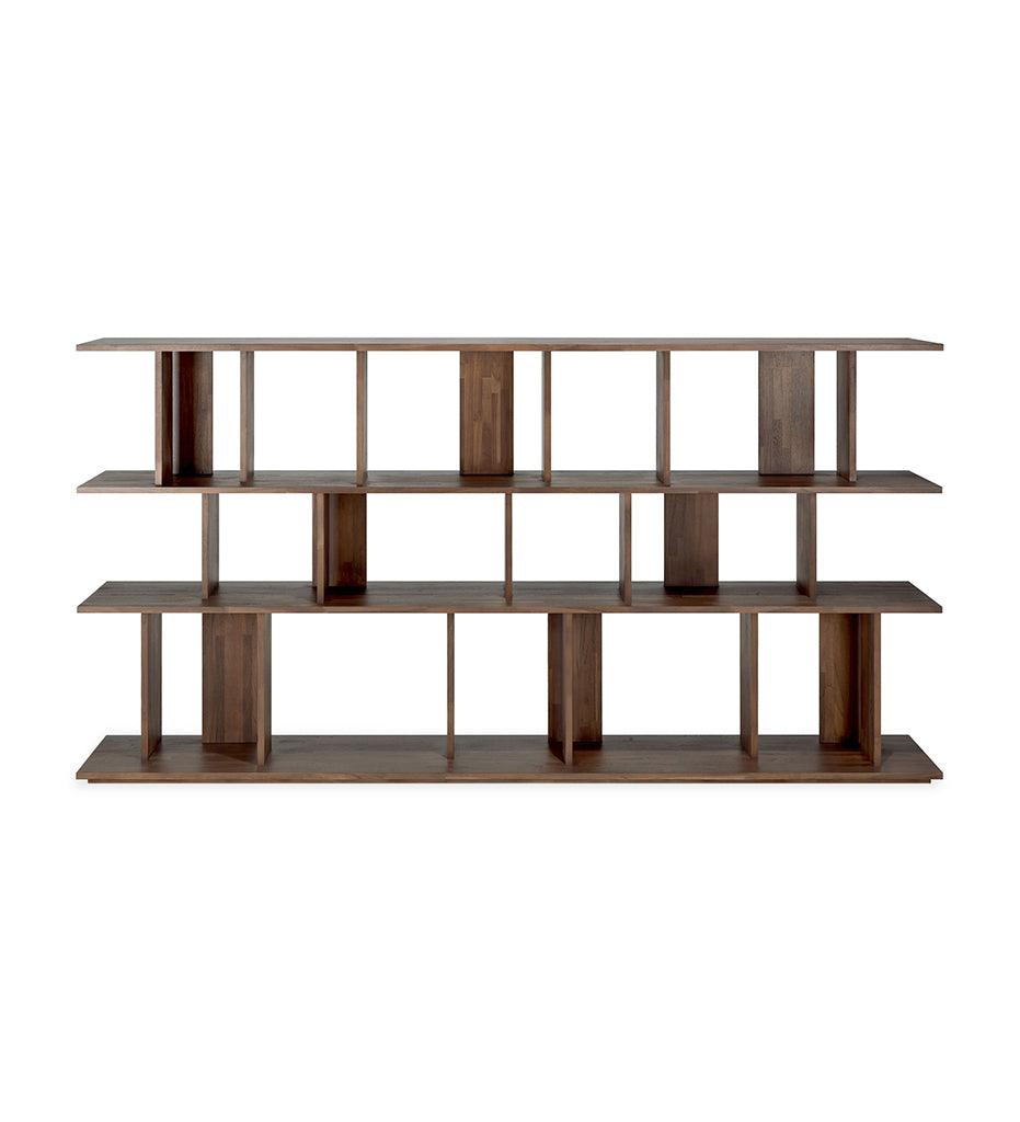 Allred Collaborative - Ethnicraft - Irregular Rack - Varnished Brown Teak - 88 in. - Irregular Rack - Varnished Brown Teak - 88 in. - 10632