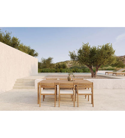 Allred Collaborative - Ethnicraft - Jack Outdoor Dining Table - Teak - Rectangular - - Jack Outdoor Dining Table - Teak - Rectangular - - 10216