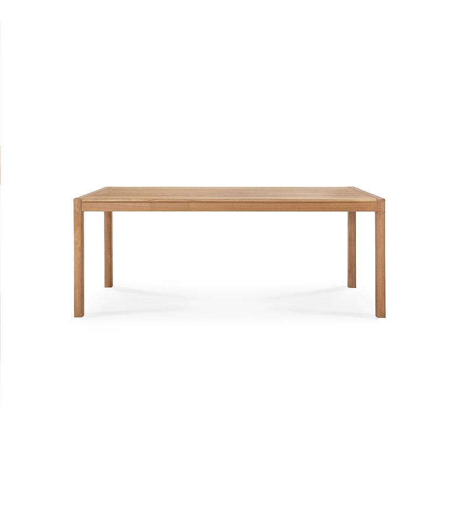 Allred Collaborative - Ethnicraft - Jack Outdoor Dining Table - Teak - Rectangular - - Jack Outdoor Dining Table - Teak - Rectangular - - 10216