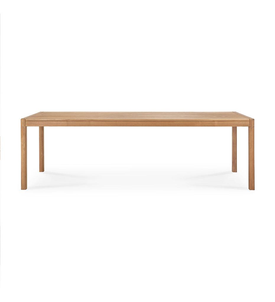 Allred Collaborative - Ethnicraft - Jack Outdoor Dining Table - Teak - Rectangular - - Jack Outdoor Dining Table - Teak - Rectangular - - 10216