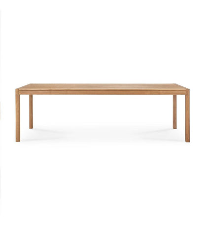 Allred Collaborative - Ethnicraft - Jack Outdoor Dining Table - Teak - Rectangular - - Jack Outdoor Dining Table - Teak - Rectangular - - 10216