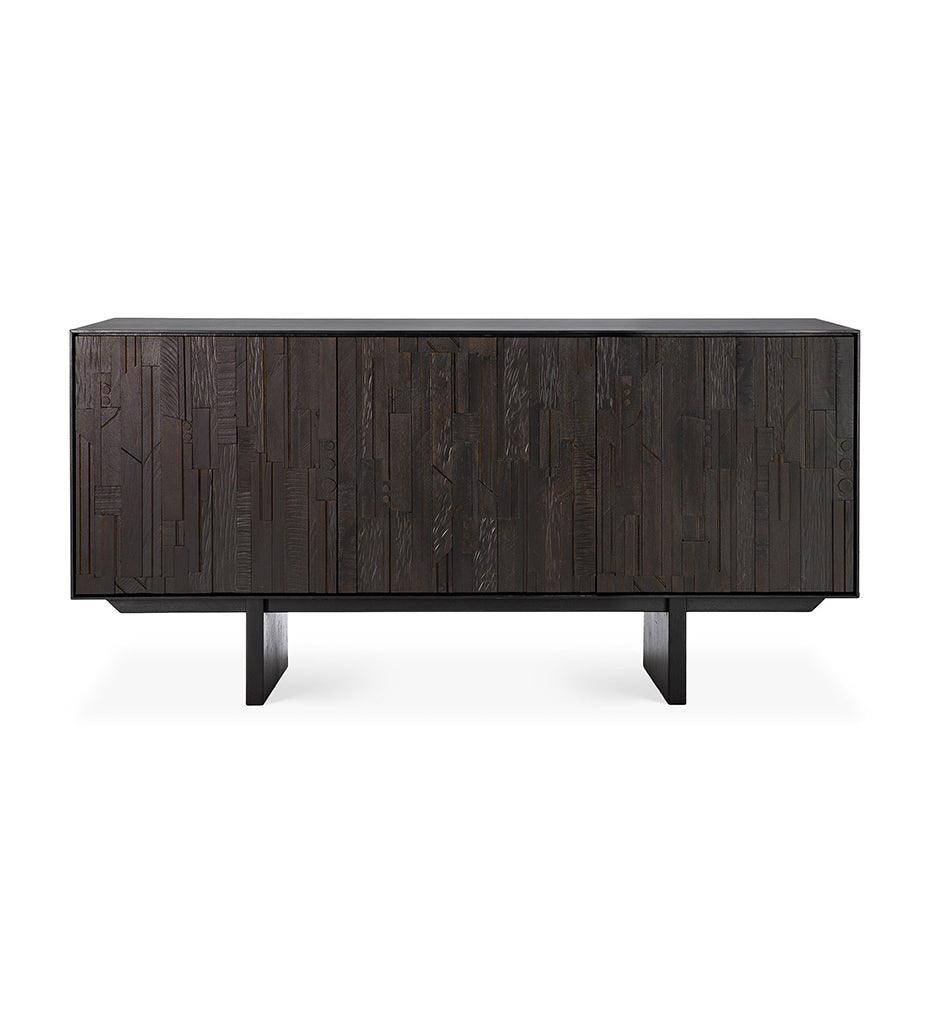 Allred Collaborative - Ethnicraft - Mosaic Sideboard - 3 Doors - Varnished - Mosaic Sideboard - 3 Doors - Varnished - 10072