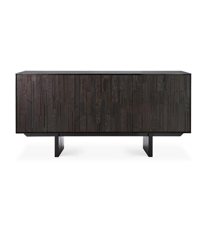 Allred Collaborative - Ethnicraft - Mosaic Sideboard - 3 Doors - Varnished - Mosaic Sideboard - 3 Doors - Varnished - 10072