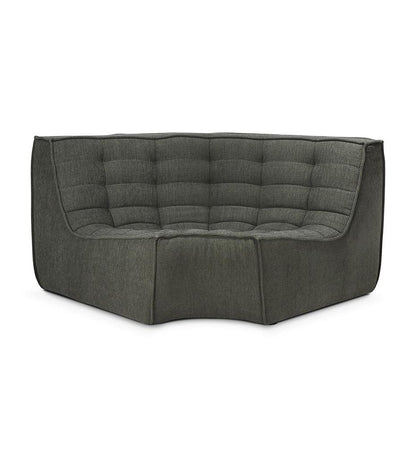 Allred Collaborative - Ethnicraft - N701 Modular Sofa - Round Corner - 90 - N701 Modular Sofa - Round Corner - 90 - 20258