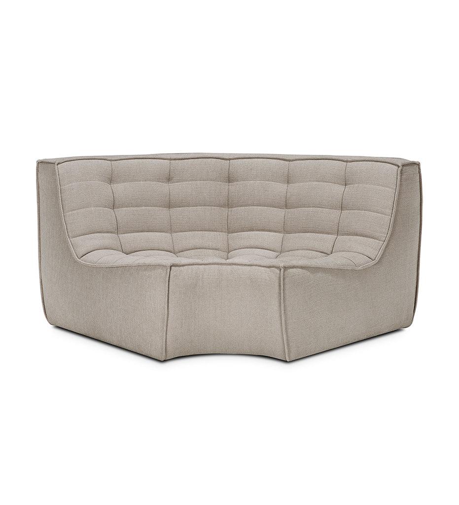 Allred Collaborative - Ethnicraft - N701 Modular Sofa - Round Corner - 90 - N701 Modular Sofa - Round Corner - 90 - 20264