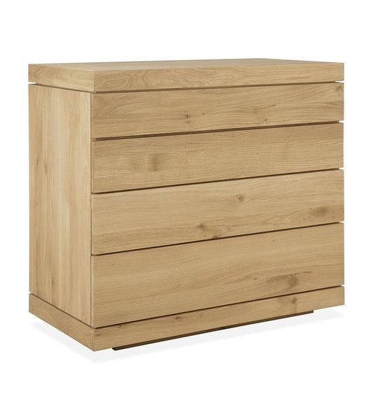 Allred Collaborative - Ethnicraft - Oak Burger Chest of Drawers - Oak Burger Chest of Drawers - 51399