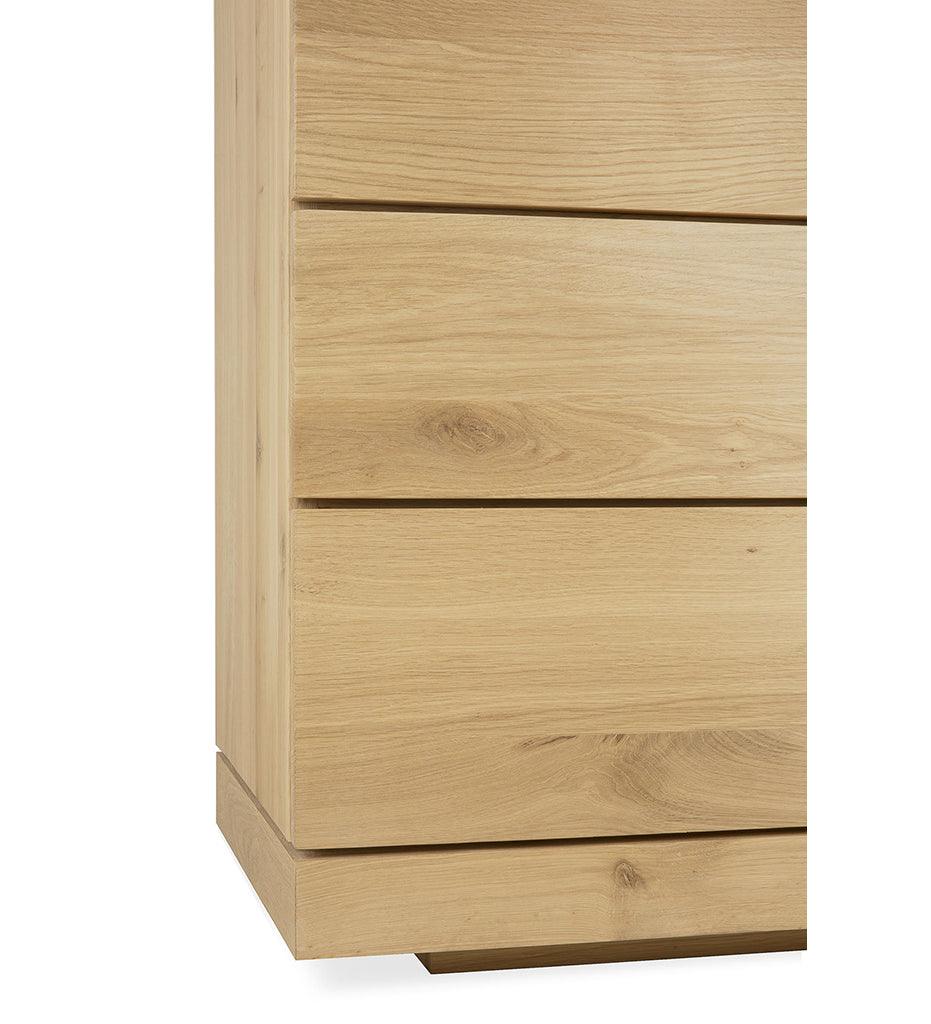 Allred Collaborative - Ethnicraft - Oak Burger Chest of Drawers - Oak Burger Chest of Drawers - 51399