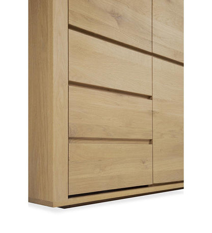 Allred Collaborative - Ethnicraft - Oak Shadow Dresser - 3 Doors - 2 Drawers - Oak Shadow Dresser - 3 Doors - 2 Drawers - 51185