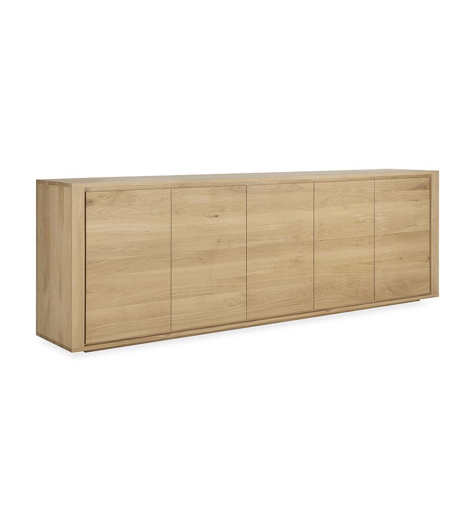 Allred Collaborative - Ethnicraft - Oak Shadow Sideboard - 5 Doors - Oak Shadow Sideboard - 5 Doors - 51373