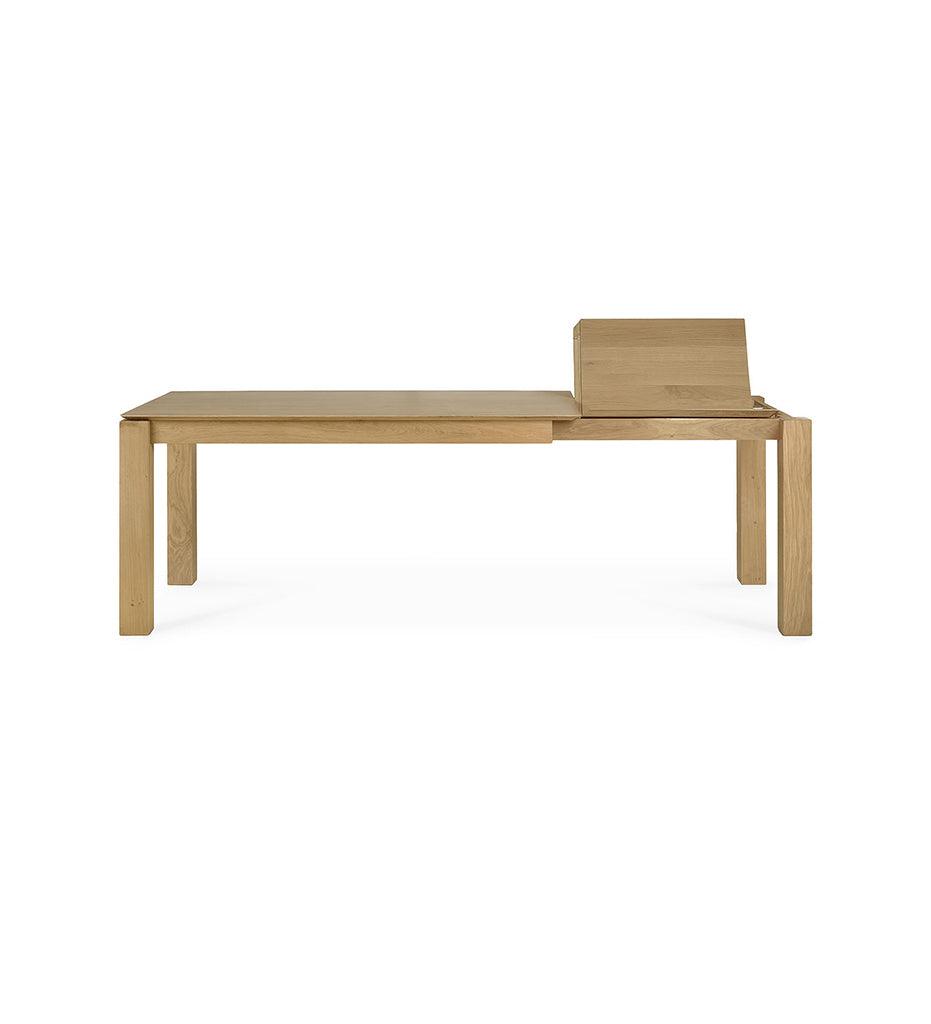 Allred Collaborative - Ethnicraft - Oak Slice Extendable Dining Table - - Oak Slice Extendable Dining Table - - 51942