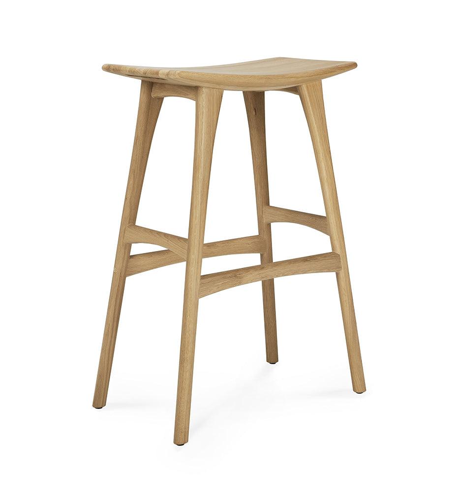 Allred Collaborative - Ethnicraft - Osso Bar Stool - - Osso Bar Stool - - 53034