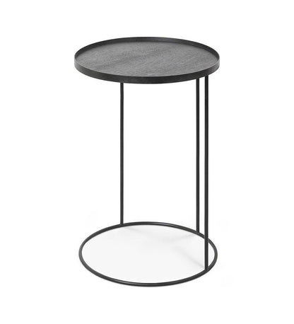 Allred Collaborative - Ethnicraft - Round Tray Side Table Frame - Small - Round Tray Side Table Frame - Small - 20704