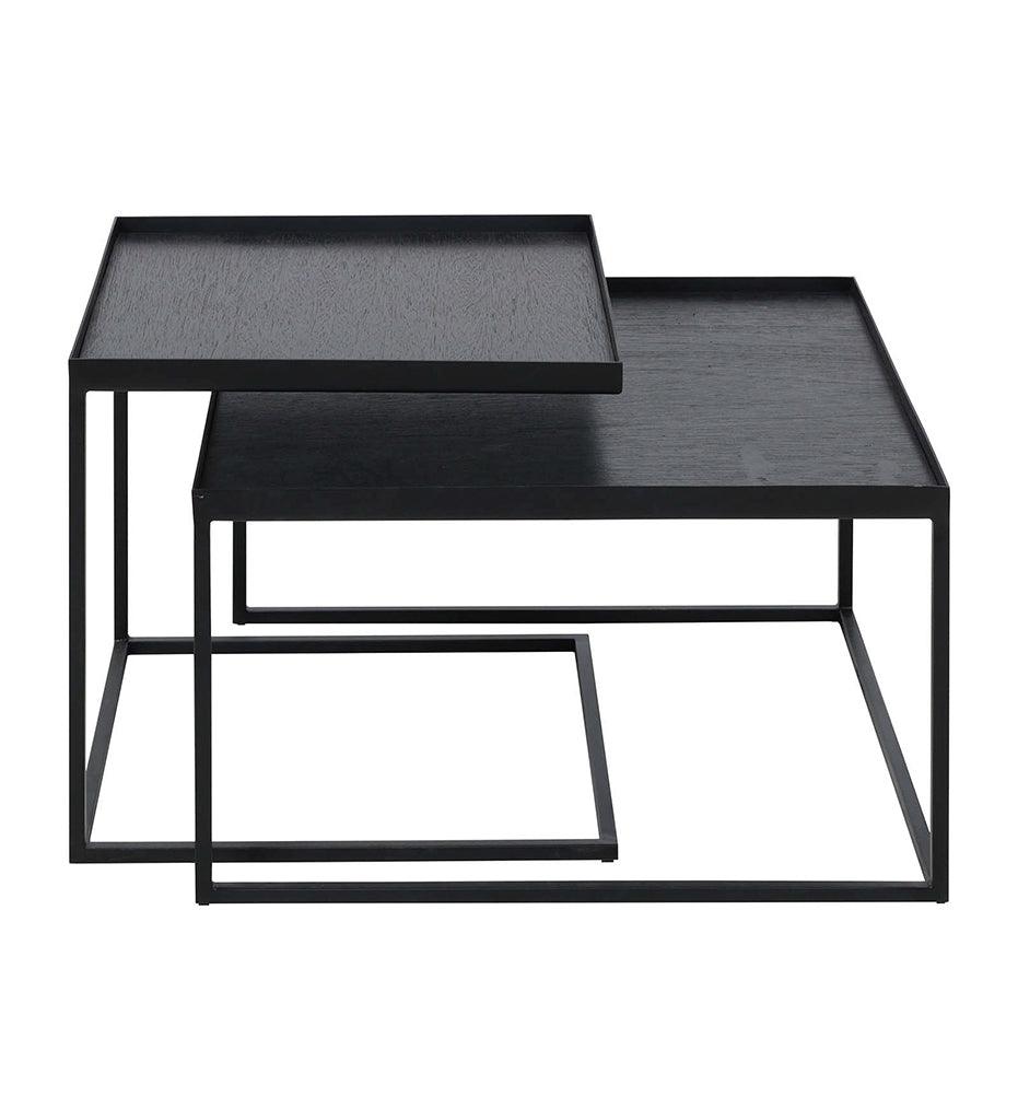 Allred Collaborative - Ethnicraft - Square Tray Coffee Table Frame Set - Square Tray Coffee Table Frame Set - 20791