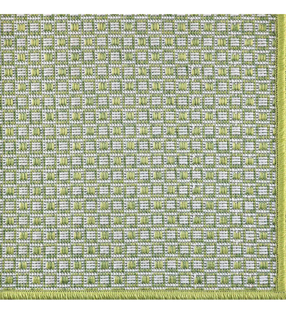 Allred Collaborative - Fibreworks - Mondrian Sap Green Indoor/Outdoor Rug - Mondrian Sap Green Indoor/Outdoor Rug - 1413-268