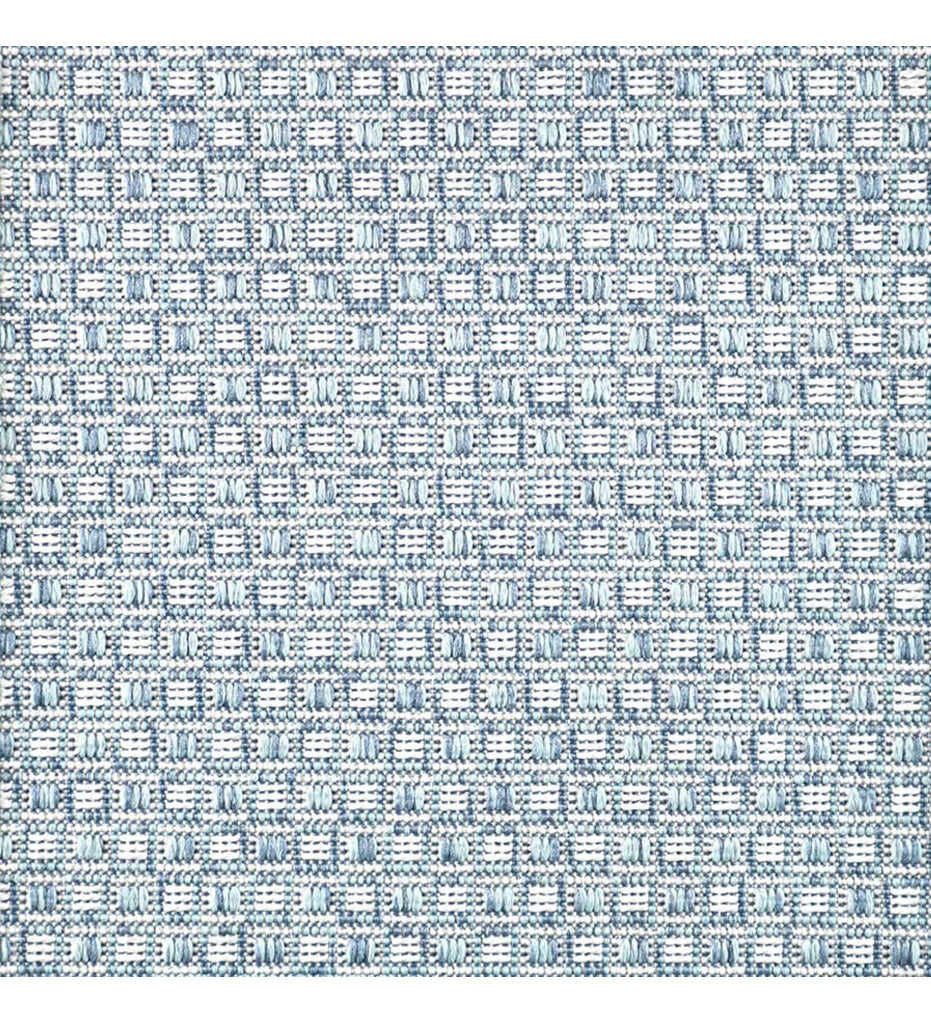 Allred Collaborative - Fibreworks - Mondrian Sky Blue Indoor/Outdoor Rug - Mondrian Sky Blue Indoor/Outdoor Rug - 1412-268